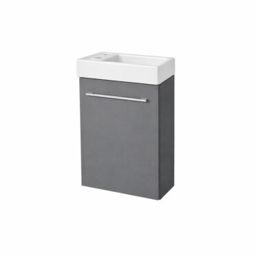 Mueble de Baño Suspendido Minicabinet PEL de 45 cm ancho Urben color Grey Mate
