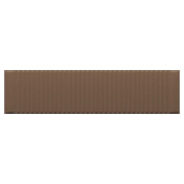 Porcelanato Esmaltado Senses Decor Brown Mate 10x40cm