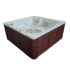 Spa Exterior Hidromasaje Cook 228x228x94 cm a Pedido