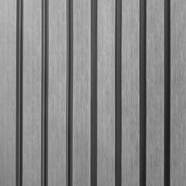 Revestimiento de muro Wall Panel WPC Houston 3600x220x26mm Dark Grey Urben