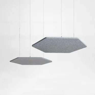Nube Hexagonal Colgante Acústica Mutech
