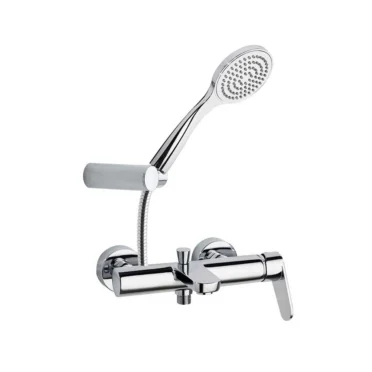 Set Grifería de Tina Ducha Incluye ducha Ramon Soler modelo Alexia Cromada