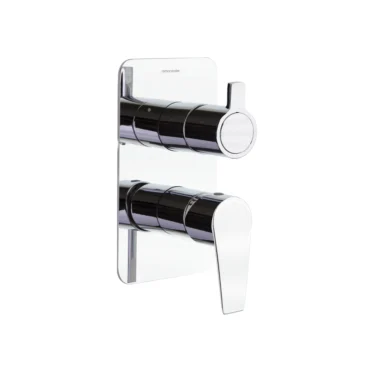 Grifería de Tina y Ducha Empotrado 2 Vias para ducha Ramon Soler modelo Civic Cromada