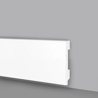 Guardapolvo Recto Blanco PS 100x2900mm Urben