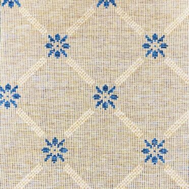 Alfombra en Rollo Tipo Sisal Natura Flower Ocean