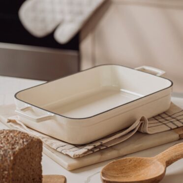 Fuente Rectangular 30 cm Ivory