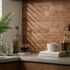 Porcelanato Materia Listello 7.5x23 cm Cotto